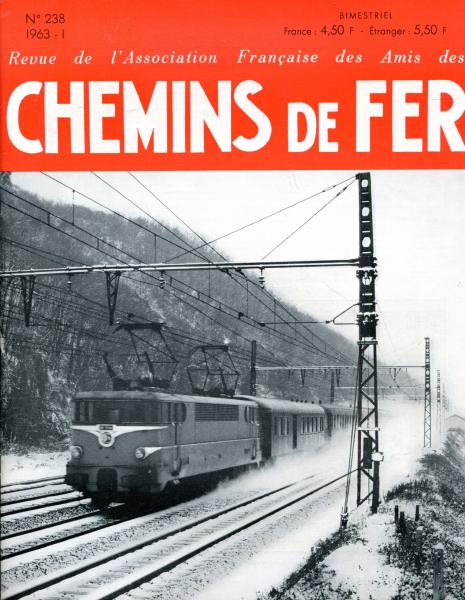 Chemins de Fer No 238 1963 / 1