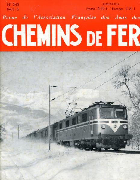 Chemins de Fer No 243 1963 / 6