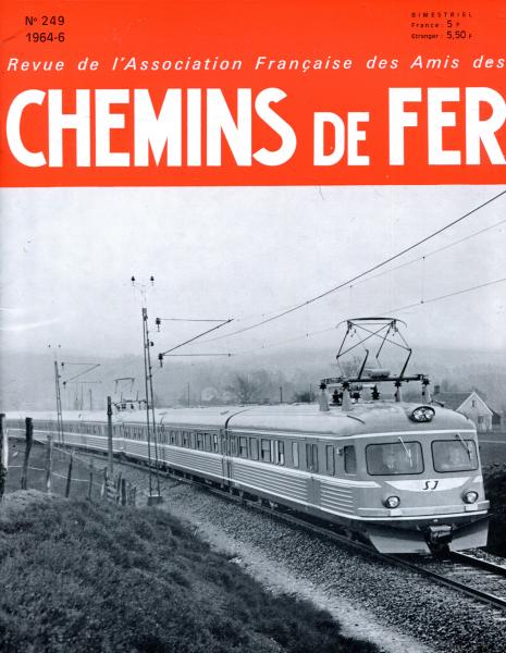 Chemins de Fer No 249 1964 / 6