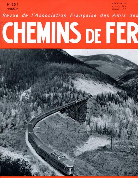 Chemins de Fer No 251 1965 / 2