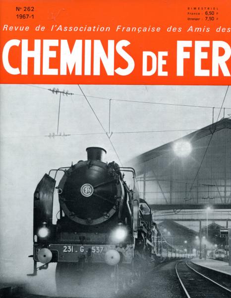 Chemins de Fer No 262 1967 / 1
