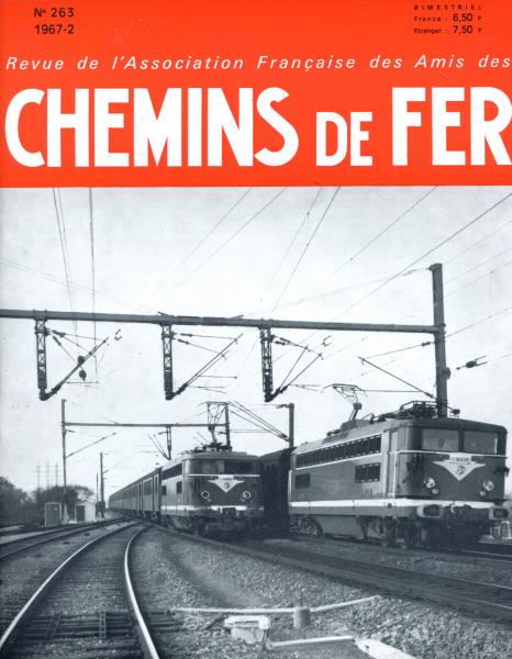 Chemins de Fer No 263 1967 / 2