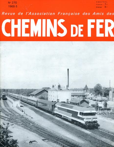 Chemins de Fer No 270 1968 / 3