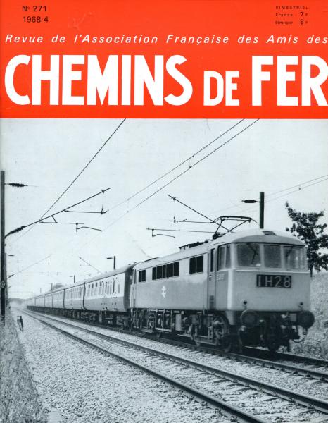 Chemins de Fer No 271 1968 / 4