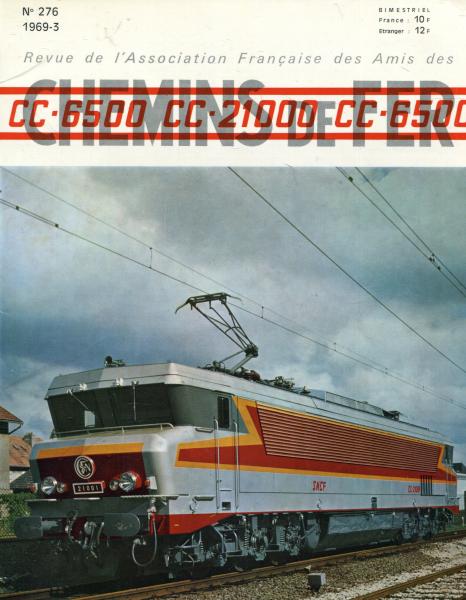 Chemins de Fer No 276 1969 / 3