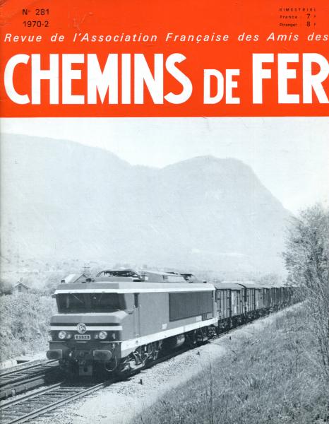 Chemins de Fer No 281 1970 / 2