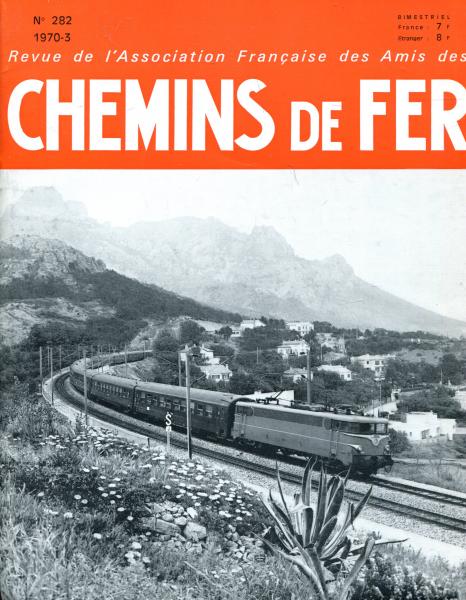 Chemins de Fer No 282 1970 / 3