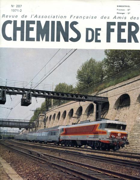 Chemins de Fer No 287 1971 / 2