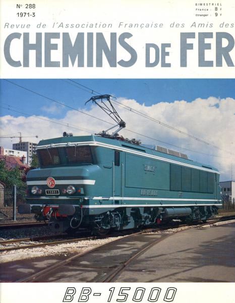 Chemins de Fer No 288 1971 / 3