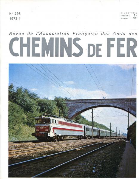 Chemins de Fer No 298 1973 / 1
