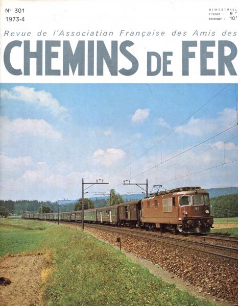 Chemins de Fer No 301 1973 / 4