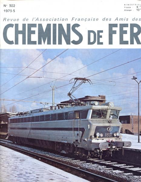 Chemins de Fer No 302 1973 / 5
