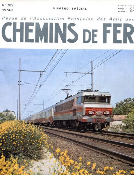 Chemins de Fer No 305 1974 / 2
