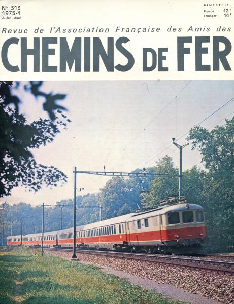 Chemins de Fer No 313 1975 / 4