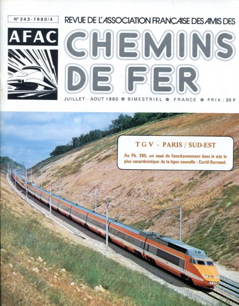 Chemins de Fer No 343 1980 / 4