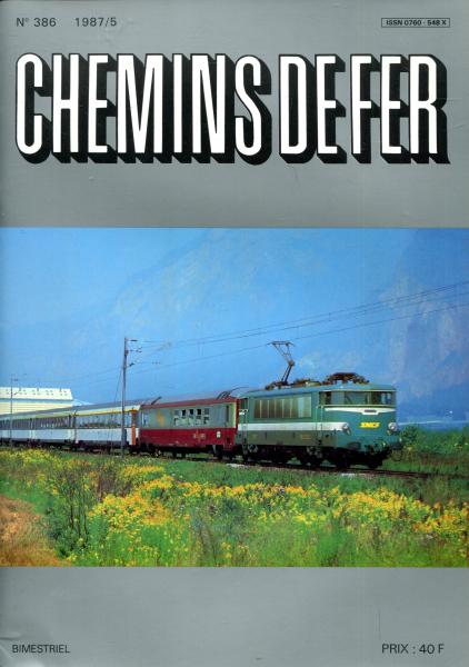 Chemins de Fer No 386 1987 / 5