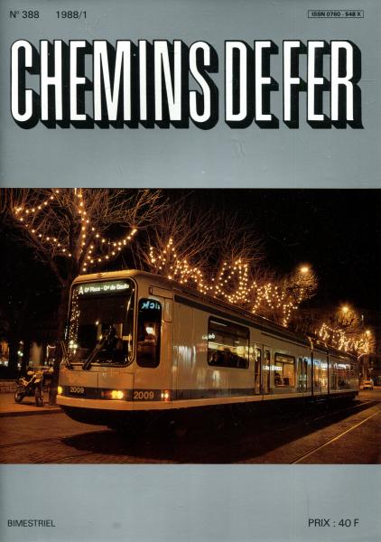 Chemins de Fer No 388 1988 / 1