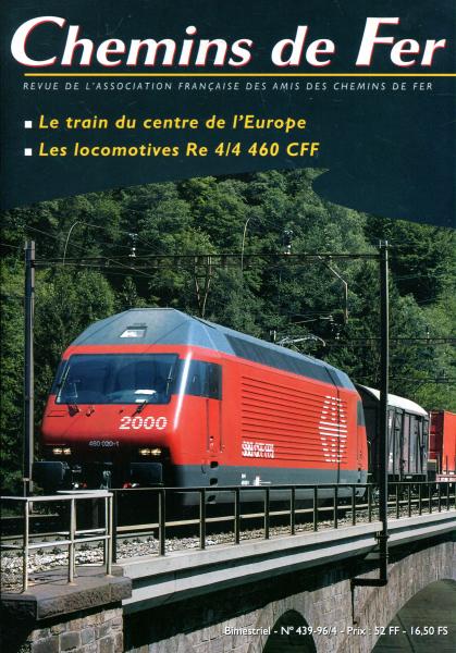 Chemins de Fer No 439 1996 / 4