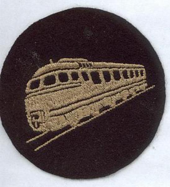 Aufnäher Triebwagen