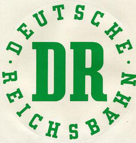 Autoaufkleber ”D.R.”