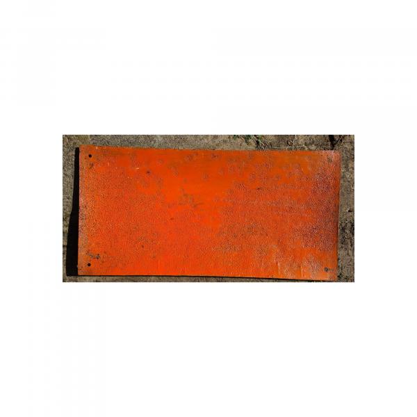 Emailleschild 107a von Blockstelle