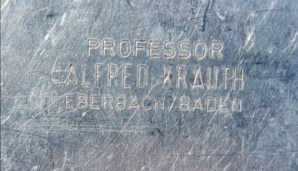Geldwechsler 5 Röhren für DM, Prof. Alfred Krauth Eberbach