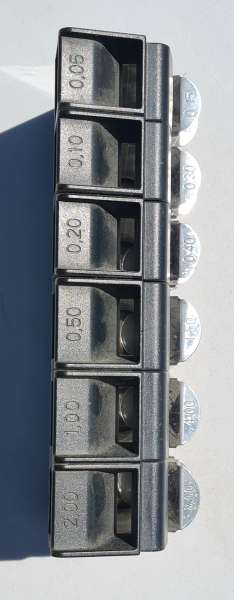 Geldwechsler 6 Röhren für Euro, egeba