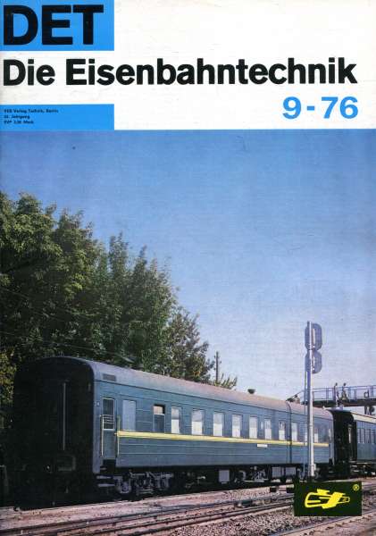 Die Eisenbahntechnik Heft 09 / 1976