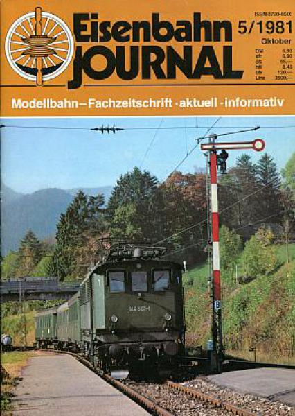 Eisenbahn Journal Heft 05 / 1981