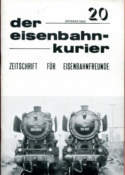 Eisenbahn Kurier Heft 20 Oktober 1969