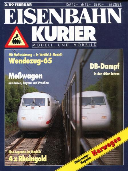 Eisenbahn Kurier Heft 2 / 1989