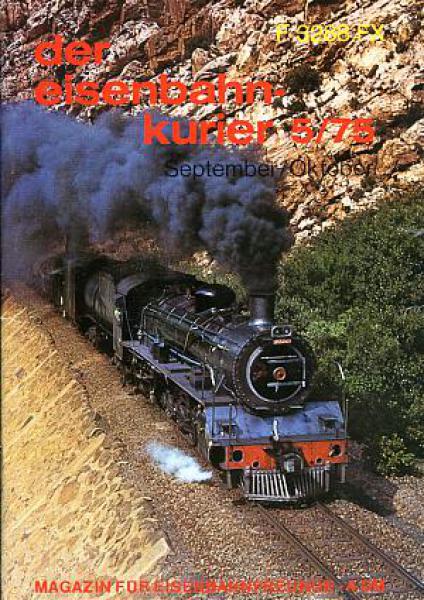 Eisenbahn Kurier 09 / 1975 September / Oktober Heft 5 / 75
