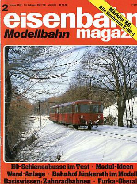 Eisenbahn Magazin 02 / 1986