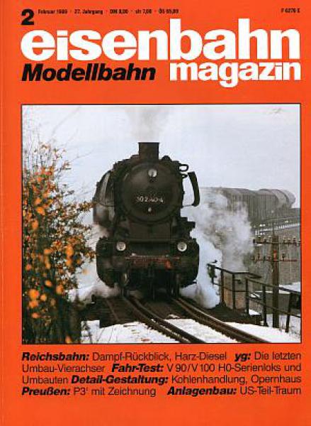 Eisenbahn Magazin 02 / 1989