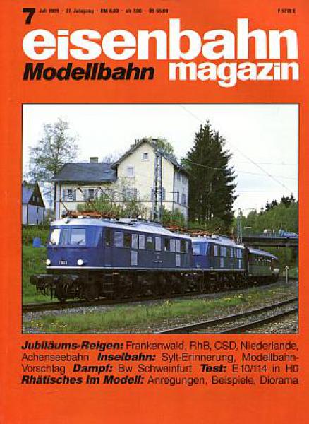 Eisenbahn Magazin 07 / 1989