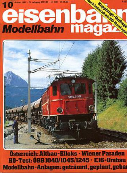 Eisenbahn Magazin 10 / 1987
