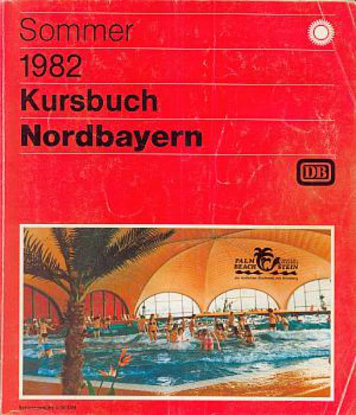Kursbuch Nordbayern 1982