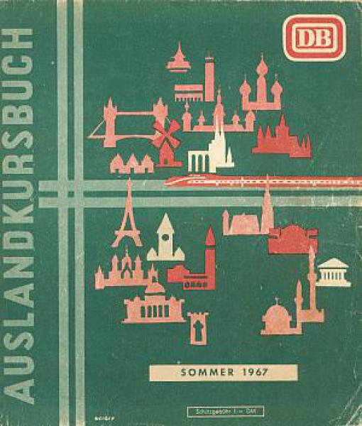 DB Auslandkursbuch 1967