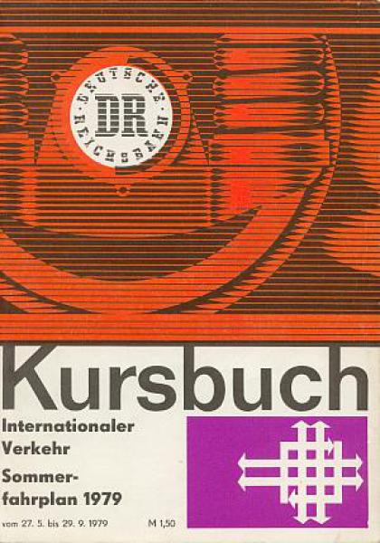 Kursbuch DR Internationaler Verkehr 1979