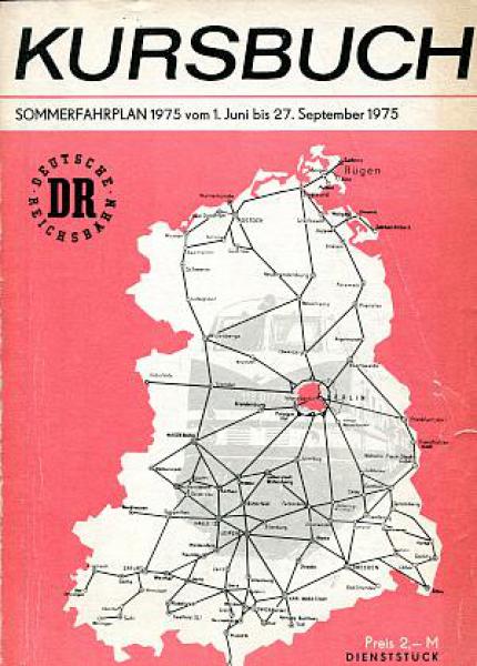 Kursbuch DR 1975