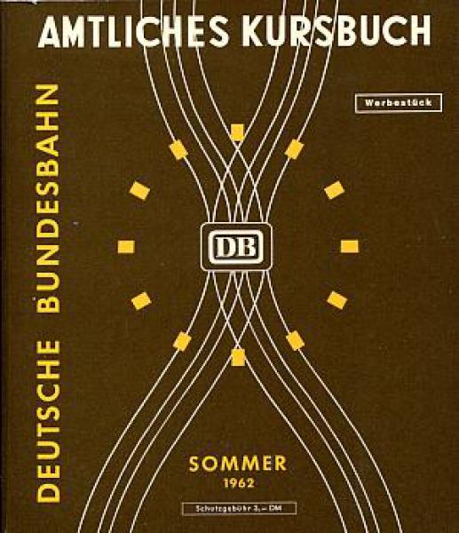 Kursbuch DB 1962