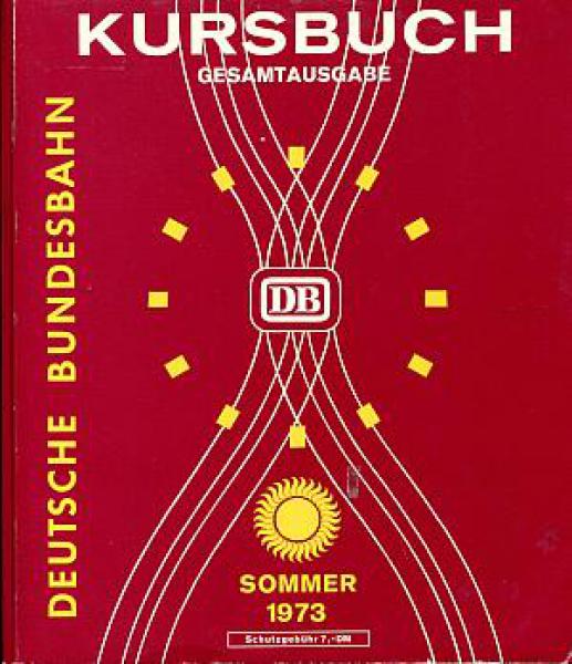 Kursbuch DB 1973