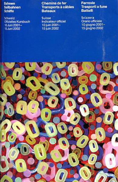 Kursbuch SBB Schweiz 2001 / 2002