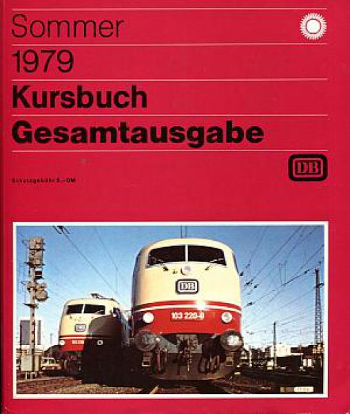 Kursbuch DB 1979