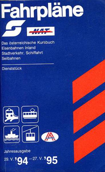 Kursbuch ÖBB 1994 / 1995