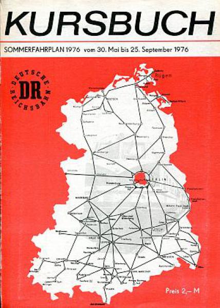 Kursbuch DR 1976