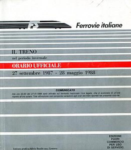 Kursbuch Italien 1987 / 1988