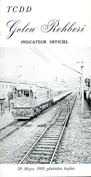 Kursbuch Türkei TCDD 1983