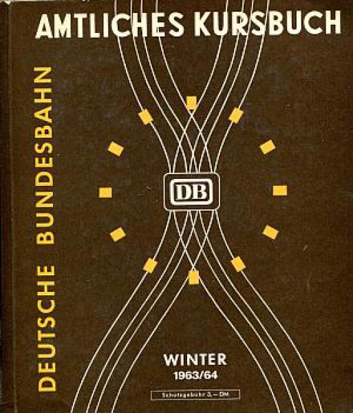 Kursbuch DB 1963 / 1964
