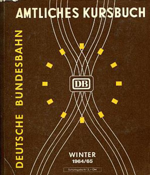 Kursbuch DB 1964 / 1965
